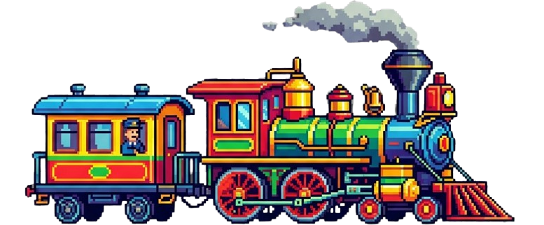 Pixel Art Train
